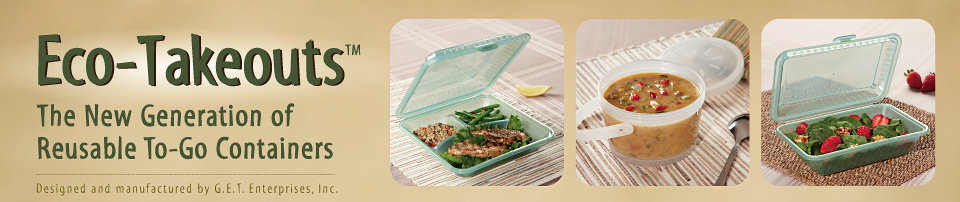 Eco-Takeouts, reusable to-go containers header